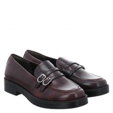  Tamaris, Women Slip-on, klassischer Kunstleder-Slipper in bordeaux für Damen