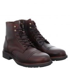  Fernando Strappa Glattleder-Schnürstiefel in braun für Herren