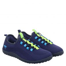  Kangaroos, K-bfk Bole Barfuss, Textil-Sneaker in blau für Kinder