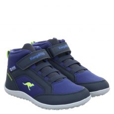  Kangaroos, K-bfk Sole Mid Ev Barfuss, Synthetik-Sneaker in blau für Kinder