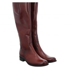  Gabor, Schaftweite M, hoher Nappaleder-Stiefel in braun für Damen