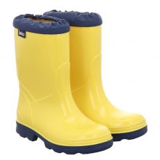  Jela, Micki, Gummi (synth.)-Regenstiefel in gelb für Kinder
