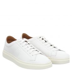  Boss, Kieran_tenn_bustd, Glattleder-Sneaker in offwhite für Herren