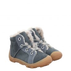  Pepino By Ricosta, Elia W, Veloursleder-Lauflernschuh in blau für Kinder