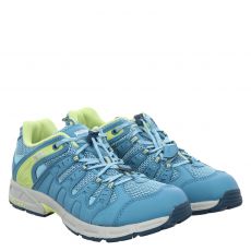  Meindl, Respond Junior, Veloursleder-Sneaker in blau für Kinder