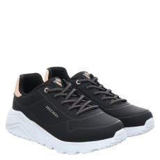  Skechers, Uno Lite, Synthetik-Sneaker in schwarz für Kinder