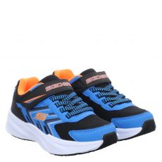  Skechers, Microspec Tread, Textil-Sneaker in blau für Kinder