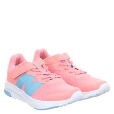  New Balance, Rot, Textil-Sneaker in rosa für Kinder