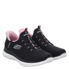  Skechers, Summits - Dream Chaser, Textil-Slip-On in schwarz für Damen
