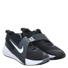  Nike, Team Hustle D12 (gs), Textil-Sneaker in schwarz für Kinder