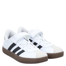  Adidas, Vl Court 3.0 El C, Kunstfell-Sneaker in weiß für Kinder
