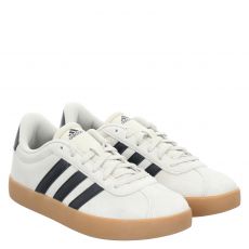  Adidas, Vl Court 3.0 K, Veloursleder-Sneaker in grau für Kinder
