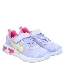  Geox, J Assister Girl, Synthetik-Sneaker in flieder für Kinder