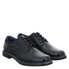  Bugatti, Ciriaco, Glattleder-Halbschuh in schwarz für Herren