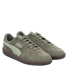  Puma, Palermo, Veloursleder-Sneaker in grün für Herren