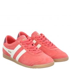  Gola, Bullet Suede, Veloursleder-Sneaker in rot für Damen