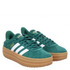  Adidas, Vl Court Bold, Veloursleder-Sneaker in grün für Damen