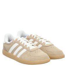  Adidas, Breaknet Sleek, Veloursleder-Sneaker in beige für Damen