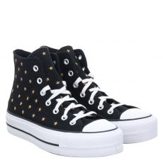  Converse Allstar, Ctas Lift, Textil-Halbschuh in schwarz für Damen