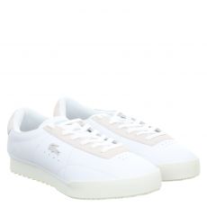  Lacoste, Aura 225 1 Sma, Glattleder-Sneaker in weiß für Herren