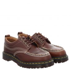 Dr.Martens, Lowell 4 Exe Shoe, Glattleder-Halbschuh in braun für Herren