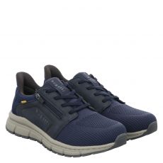  Bugatti, Java, Textil-Halbschuh in blau für Herren