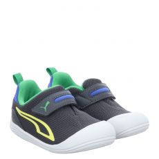  Puma, Kitten Mesh V Inf, Textil-Lauflernschuh in grau für Kinder
