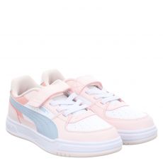  Puma, Caven Iii Block Ac, Kunstleder-Sneaker in rosa für Kinder