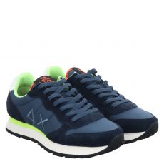  Sun68, Tom Fluo, Textil-Halbschuh in blau für Herren