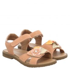  Schuhengel, Amelia, Veloursleder-Sandale in rosé für Kinder