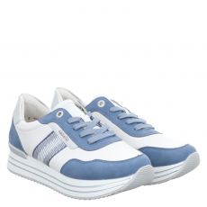  Remonte, Fs Halbschuh, Kunstleder-Sneaker in weiß für Damen