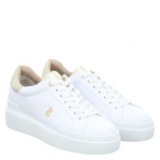  Bogner Schuhe, Hollywood 20 F, Glattleder-Halbschuh in weiß für Damen