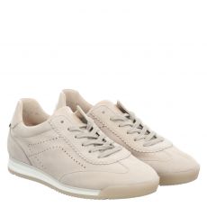  Gabor Veloursleder-Halbschuh in beige für Damen