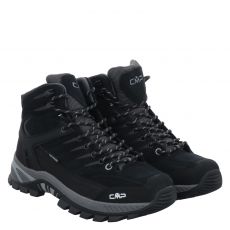  Cmp, Rigel 2.0 Mid Wp, Veloursleder-Wanderschuh in schwarz für Damen