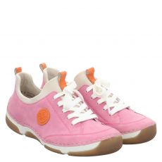  Rieker, Fsk Damen Halbschuhe, Synthetik-Sneaker in rosa für