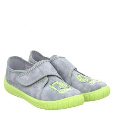  Superfit, Bill, Textil-Hausschuh in grau für Kinder