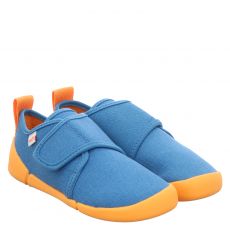  Superfit, Venti Barfuß, Textil-Hausschuh in blau für Kinder