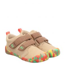  Affenzahn, Lauflerner Leder Walky Affenza, Veloursleder-Lauflernschuh in braun für Kinder