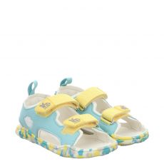  Affenzahn, Sandale Vegan Airy Nashorn, Synthetik-Sandale in grün für Kinder