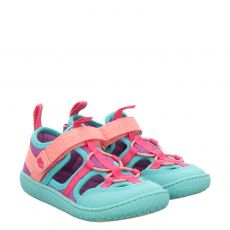  Affenzahn, Sandale Vegan Roughy Eule, Synthetik-Sandale in grün für Kinder