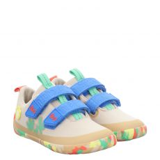  Affenzahn, Halbschuh Bw Lucky Affe, Textil-Halbschuh in beige für Kinder