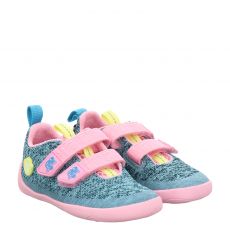  Affenzahn, Halbschuh Knit Happy Chamäleon, Textil-Halbschuh in grün für Kinder