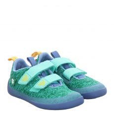  Affenzahn, Halbschuh Knit Happy Paradiesv, Textil-Halbschuh in grün für Kinder