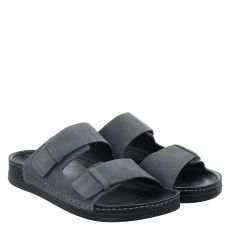  Mubb Veloursleder-Hausschuh in grau für Herren