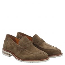  Digel, Sauro, Nubukleder-Slipper in braun für Herren