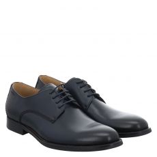  Digel, Sebastian, Glattleder-Halbschuh in blau für Herren