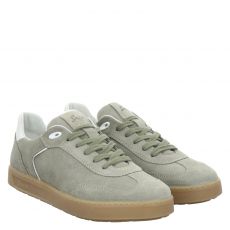  Sioux, Tedroso-708, Veloursleder-Sneaker in grün für Herren