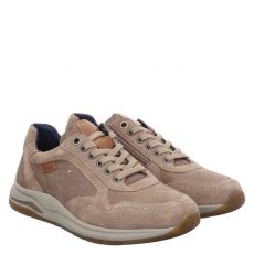  Sioux, Turibio-713-j, Veloursleder-Halbschuh in beige für Herren