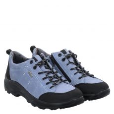  Jomos, Light Trekking, Veloursleder-Halbschuh in blau für Damen