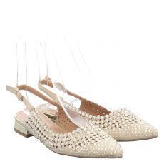  Tamaris, Sling, Synthetik-Pumps in beige für Damen